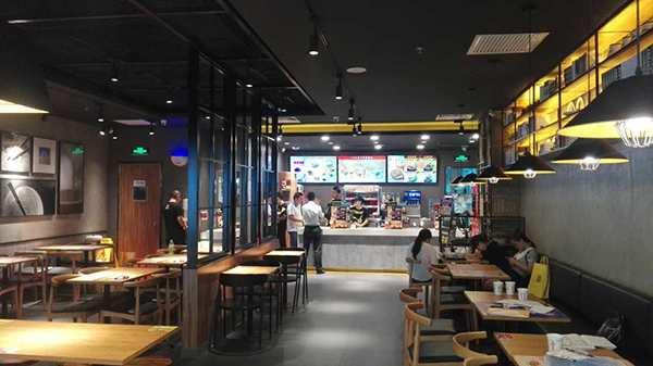 真功夫新模式餐厅内部细节