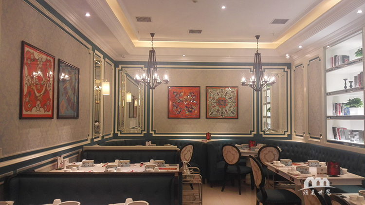 383平的豆捞坊连锁火锅店装修竣工