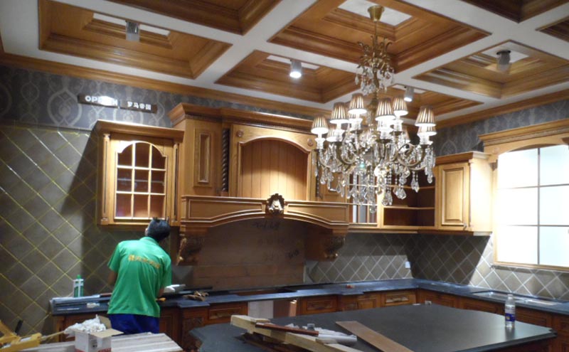 欧派橱柜尊贵馆装修8